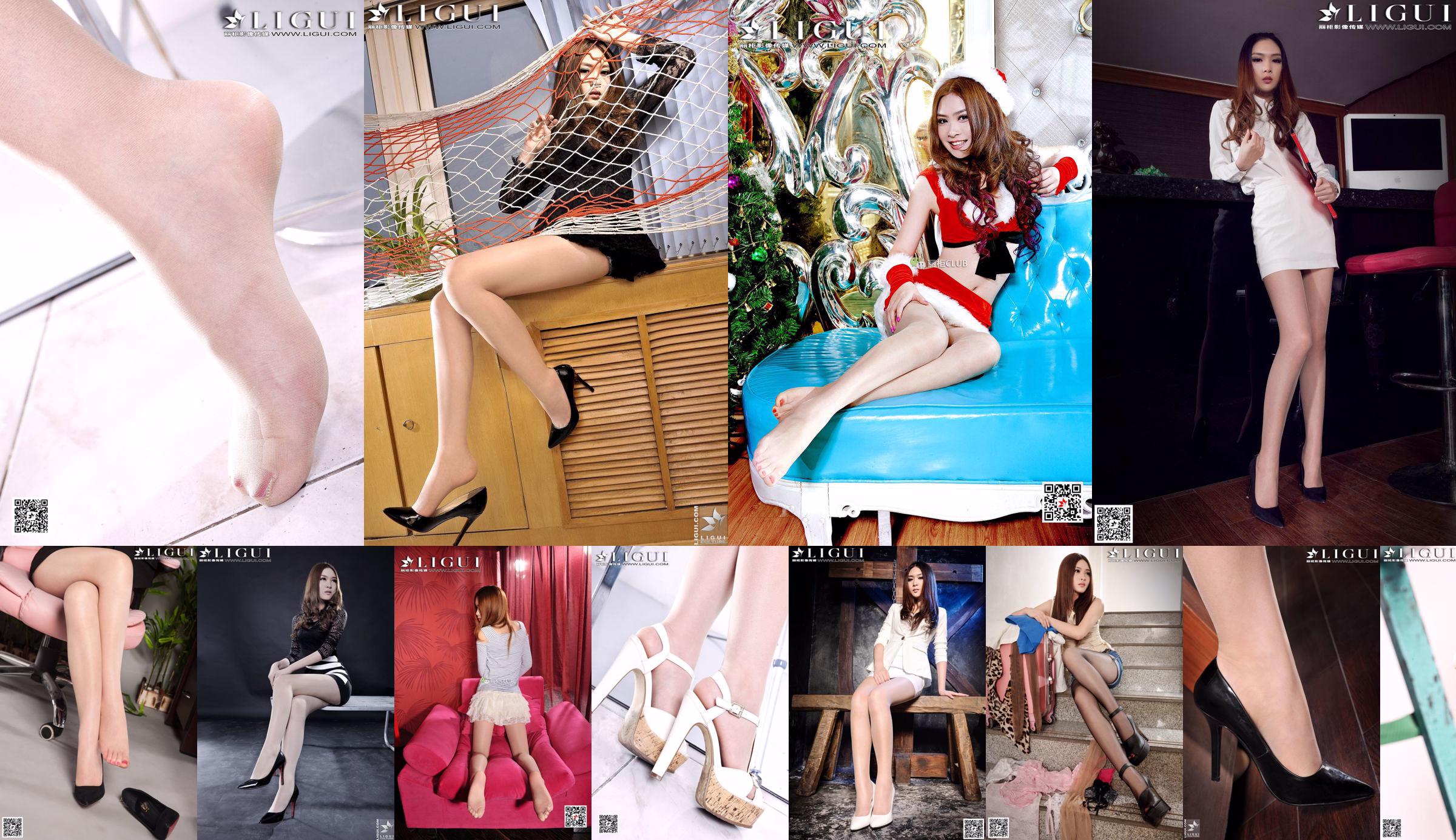 Model Yoona "Dress Street Shooting Beautiful Legs and Feet" [Ligui Ligui] No.b25ace Page 6