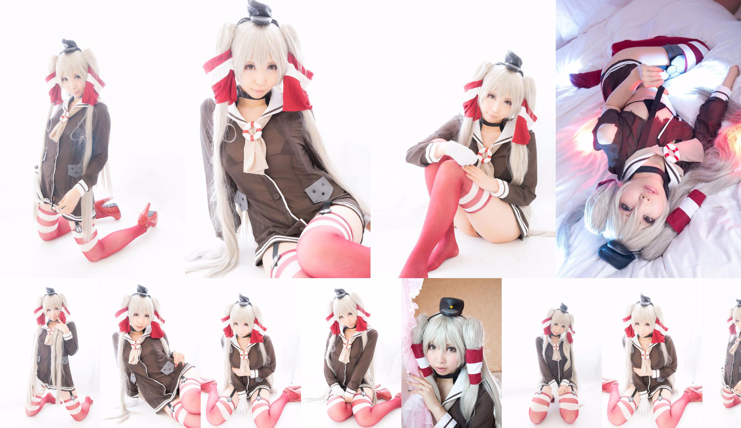 Momoiro Reku 《Coleção Kantai》 Amatsukaze (Amatsukaze) [KURUPIKA] No.ffe912 Página 19