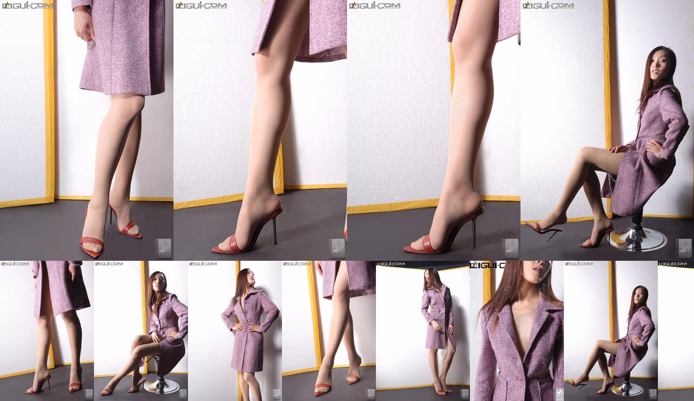 Model Zhang Ai "Yew Girl with High Heels" [Ligui LiGui] Photo of beautiful legs and feet No.82abe2 Page 39