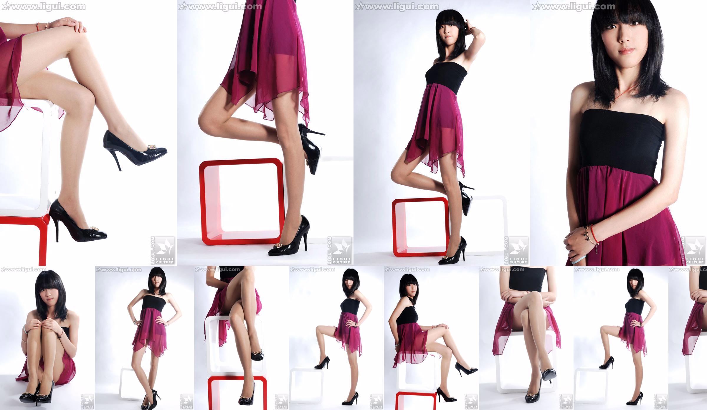 Model Lu Yingmei "Top Visual High-heeled Blockbuster" [丽柜LiGui] Photo of beautiful legs and jade feet No.ce63af Page 1