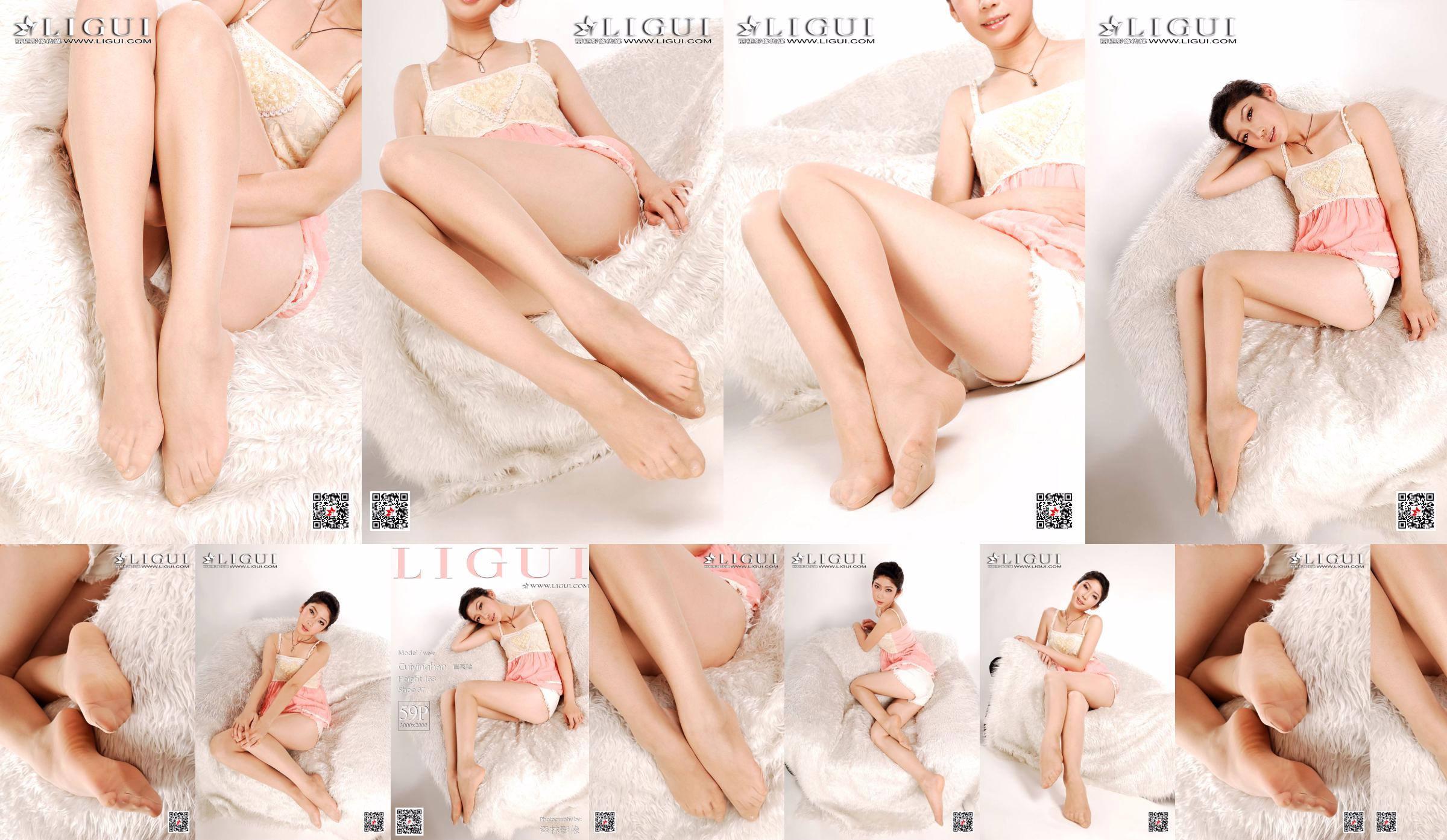 Model Cui Yinghan "Ross and Jade Foot" [Ligui Ligui] No.8983fd Pagina 1