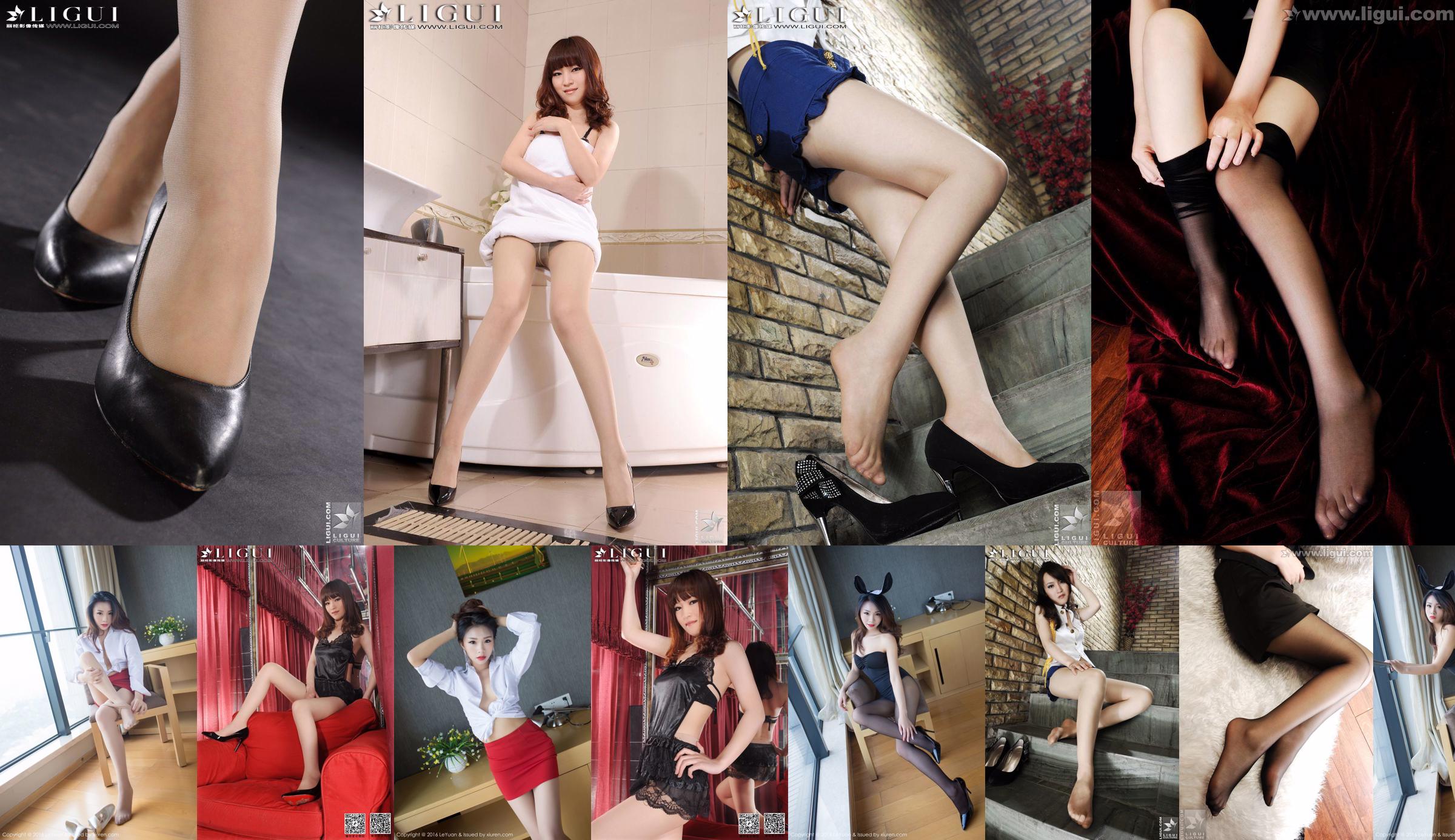 Tina "Black Silk Bunny Girl + OL Temptation" [Star Paradise LeYuan] Vol.016 No.6ac86c หน้า 1