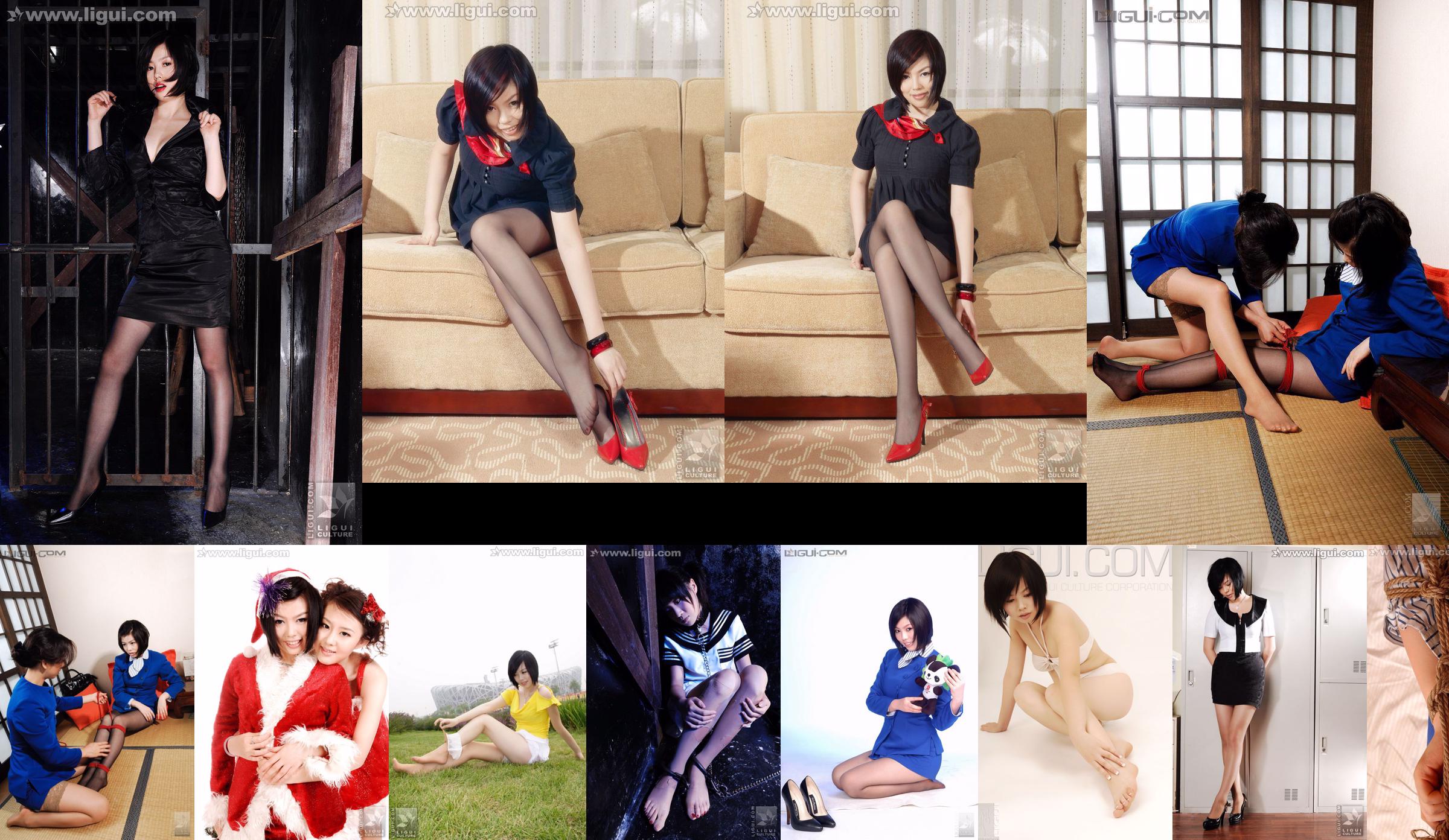 Model "Dominant Queen Charming Black" [Ligui LiGui] Stockings and Jade Foot Photo Picture No.7da146 Page 37